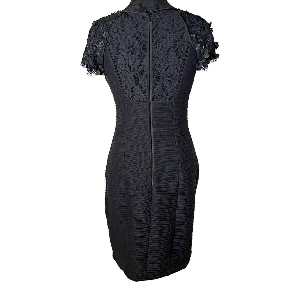NWT Maeve Lace Floral Embellished Bodycon Dress - Picture 4 of 9